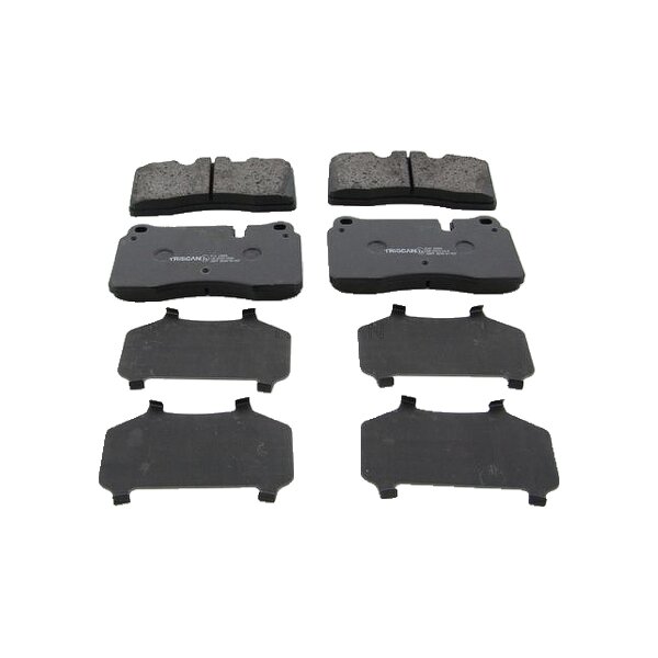 Brake Pad Set Disc Brake 16 mm TRISCAN IAM-Expertise for e.g. VW TOUAREG