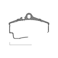 Brake pad set discs 16 mm TRISCAN IAM-Expertise for...