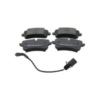 Brake pad set discs 17.4 mm TRISCAN IAM-Expertise for...