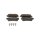 Brake pad set discs 19.1 mm TRISCAN IAM-Expertise for VW CRAFTER and others