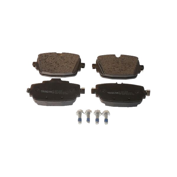 Brake Pad Set Disc Brake 17 mm TRISCAN IAM-Expertise for e.g. AUDI Q7