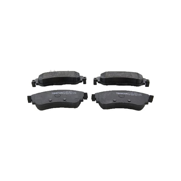 Brake pad set discs 18.5 mm TRISCAN IAM-Expertise for CITROËN C4 and others