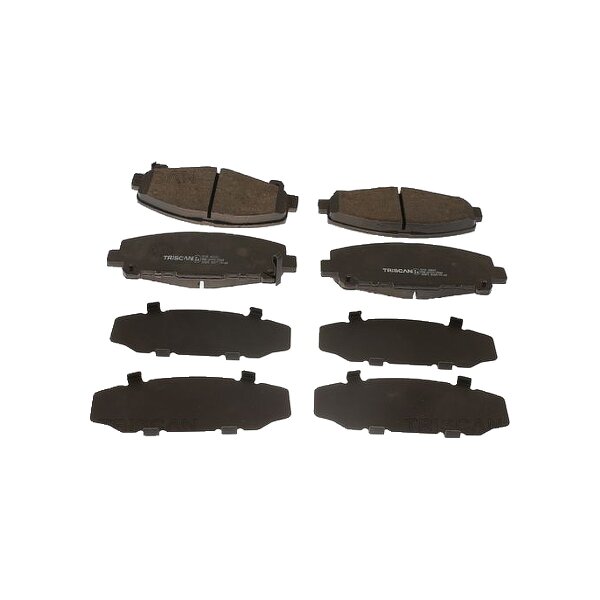 Brake pad set discs 17.5 mm TRISCAN IAM-Expertise for HONDA ACCORD and others