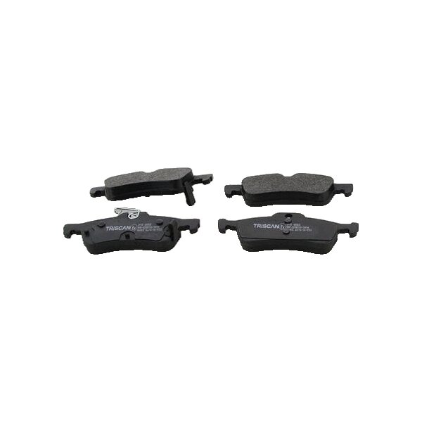 Brake pad set discs 14.5 mm TRISCAN IAM-Expertise for HONDA CIVIC and others