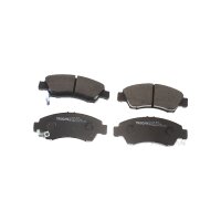 Brake pad set discs 15 mm with wear warning TRISCAN for...