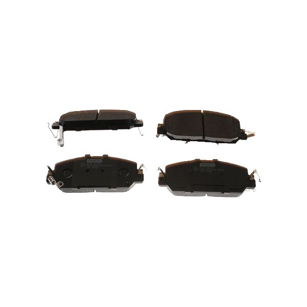 Brake pad set discs 16.7 mm with wear warning contact TRISCAN for HONDA CR-V