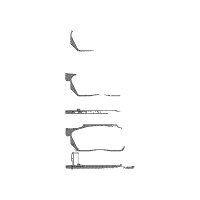 Brake pad set discs 15 mm TRISCAN IAM-Expertise for HONDA...