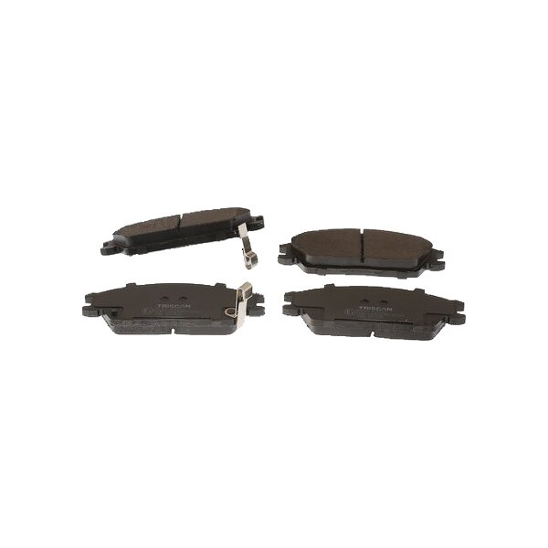 Brake pad set discs 16 mm TRISCAN IAM-Expertise for e.g. HYUNDAI GETZ