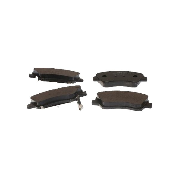 Brake pad set discs 17.8 mm TRISCAN IAM-Expertise for HYUNDAI i20 and others