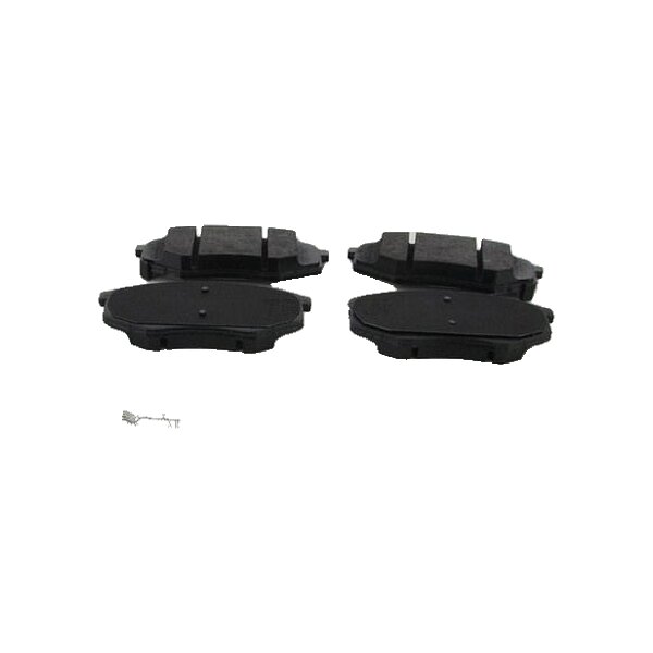 Brake pad set discs 17.6 mm TRISCAN IAM-Expertise for HYUNDAI ix20 and others