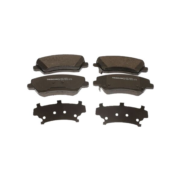 Brake Pad Set Disc Brake 17,8 mm TRISCAN for e.g. HYUNDAI i30