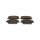 Brake Pad Set Disc Brake 20 mm TRISCAN IAM-Expertise for e.g. HYUNDAI i30