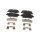 Brake Pad Set Disc Brake 20.9 mm TRISCAN for e.g. HYUNDAI H350