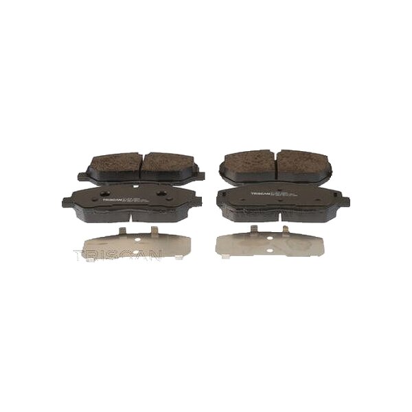 Brake Pad Set Disc Brake 15,5 mm TRISCAN for e.g. HYUNDAI KONA