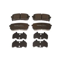 Brake pad set discs 14.9 mm TRISCAN IAM-Expertise for KIA...