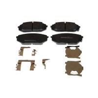 Brake pad set discs 17.7 mm TRISCAN for HYUNDAI TUCSON...