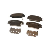 Brake pad set discs 17.9 mm TRISCAN for SSANGYONG TIVOLI...