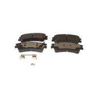 Brake pad set discs 18.8 mm with wear warning TRISCAN for...