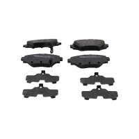 Brake pad set discs 13.8 mm TRISCAN IAM-Expertise for...