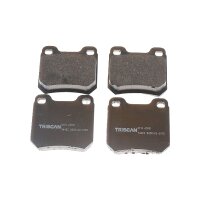 Brake pad set discs 15.3 mm TRISCAN IAM-Expertise for...