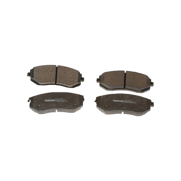 Brake pad set discs 17.8 mm TRISCAN for SUBARU FORESTER and others