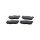 Brake pad set discs 14.7 mm TRISCAN IAM-Expertise for SUBARU LIBERO