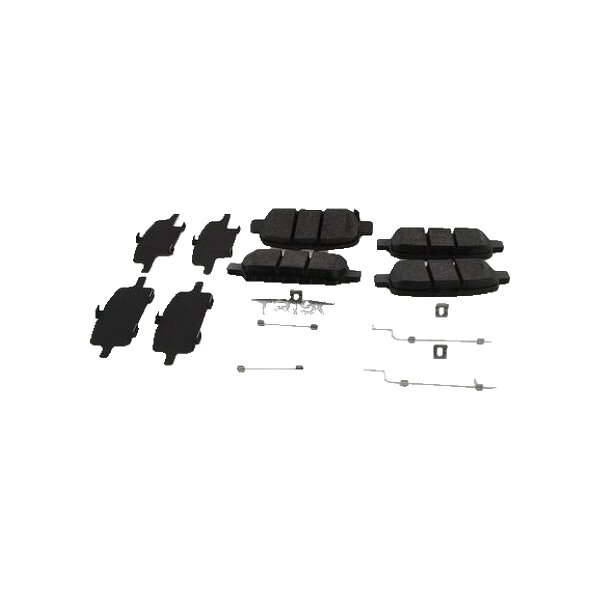 Brake pad set discs 14 mm TRISCAN IAM-Expertise for SUZUKI GRAND and others