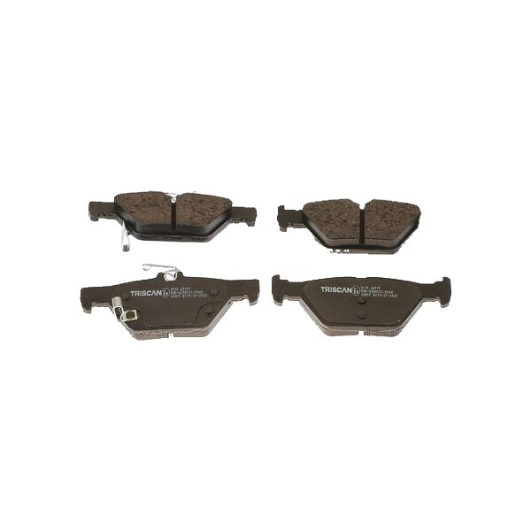 Brake pad set discs TRISCAN IAM-Expertise for SUBARU IMPREZA and others