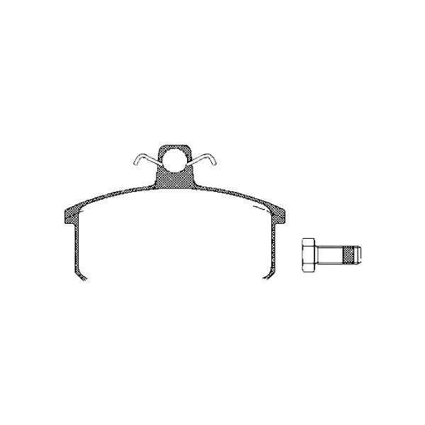 Brake pad set discs 16 mm TRISCAN IAM-Expertise for SUZUKI VITARA and others