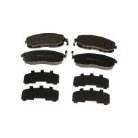 Brake pad set discs 17 mm with wear warning TRISCAN for...