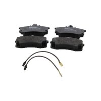 Brake pad set discs 17.5 mm TRISCAN IAM-Expertise for...