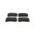 Brake pad set discs 15.4 mm TRISCAN IAM-Expertise for various vehicles