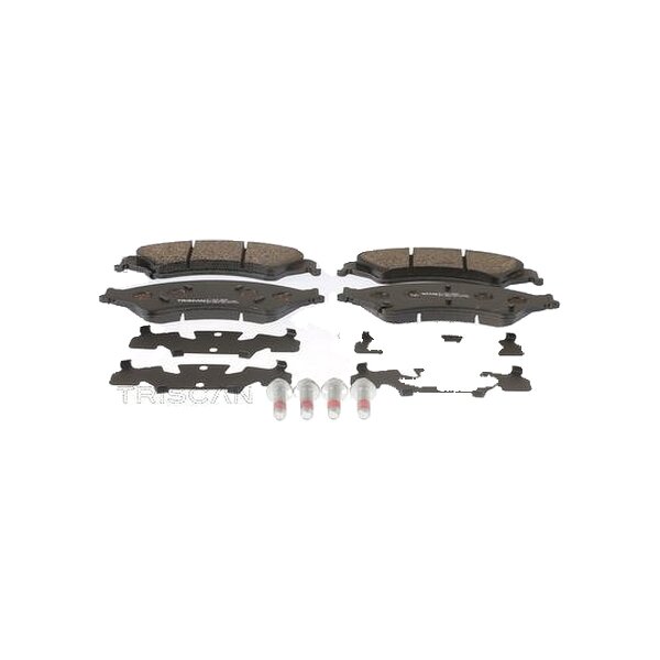 Brake pad set discs 15.5 mm TRISCAN IAM-Expertise for FORD RANGER