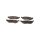 Brake Pad Set Disc Brake 15,8 mm TRISCAN for e.g. DODGE RAM 1500