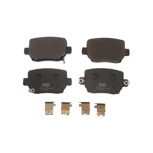 Brake Pad Set Disc Brake TRISCAN IAM-Expertise for TESLA MODEL and others