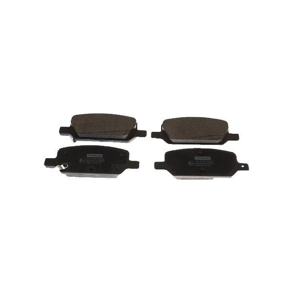 Brake Pad Set Disc 16.2 mm TRISCAN IAM-Expertise for TESLA MODEL and others