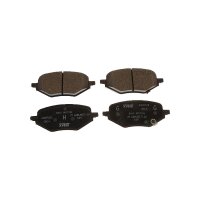 Brake pad set discs 15.7 mm incl. wear warning contact...