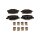 Brake Pad Set Disc Brake 16.4 mm TRISCAN IAM-Expertise for e.g. MG HS