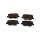 Brake Pad Set Disc Brake 16.3 mm TRISCAN for e.g. MAXUS eDELIVER