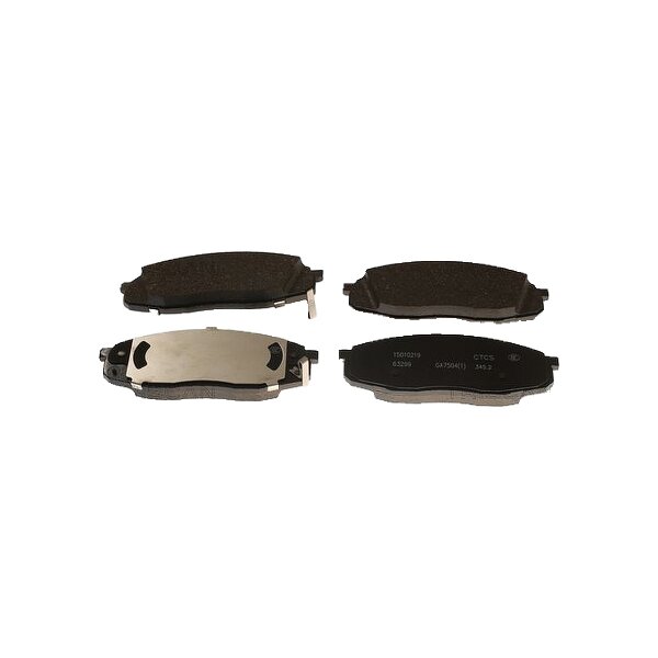 Brake Pad Set Disc Brake 18.4 mm TRISCAN IAM-Expertise for MAXUS T90