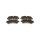 Brake Pad Set Disc Brake 20.5 mm TRISCAN for MERCEDES-BENZ SPRINTER and others