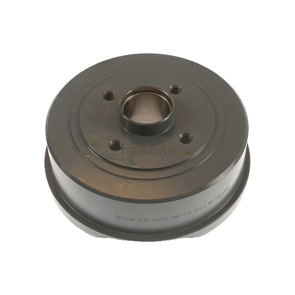 Brake Drum Ø 200 mm coated TRISCAN IAM-Expertise for e.g. OPEL CORSA