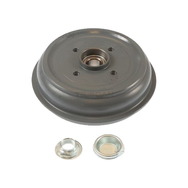 Brake Drum Ø 228.6 mm coated TRISCAN IAM-Expertise for e.g. PEUGEOT 208