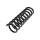 Suspension Spring Front Axle Coil Spring TRISCAN for MB E-CLASS and others