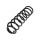 Suspension Spring Front Axle Coil Spring TRISCAN for MB E-CLASS and others