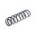 Suspension Spring rear axle coil spring TRISCAN for e.g. MITSUBISHI ASX