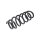 Suspension Spring Front Axle Coil Spring TRISCAN for TESLA MODEL