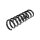 Suspension Spring Rear Axle Coil Spring TRISCAN for MB C-CLASS and others
