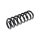 Suspension Spring Rear Axle Coil Spring TRISCAN for MB C-CLASS and others