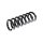 Suspension Spring Rear Axle Coil Spring TRISCAN for MB C-CLASS and others